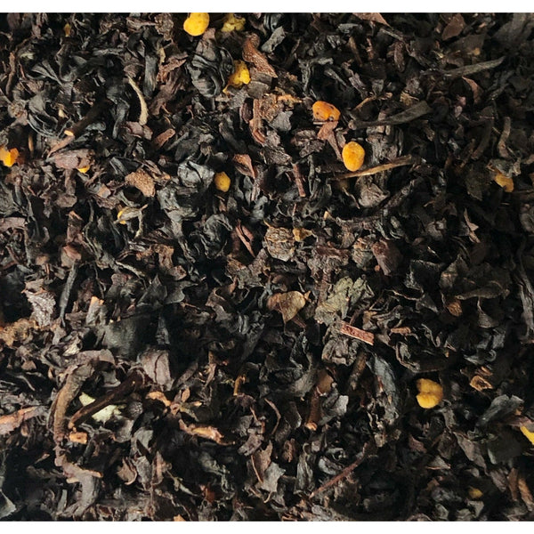 organic black honey black loose leaf tea