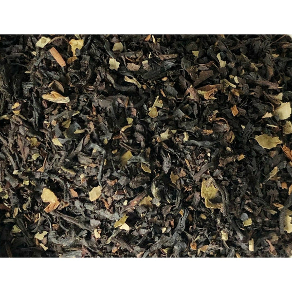 organic blueberry black loose leaf tea