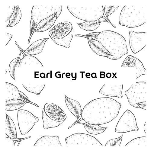 Earl Grey Tea Box | Gift Box