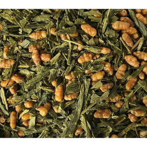 organic genmaicha loose leaf tea