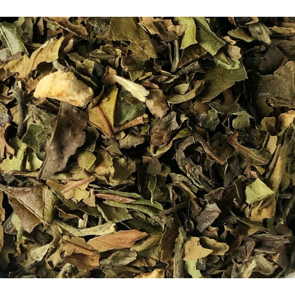 organic orange white loose leaf tea