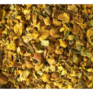 organic turmeric lemon apple loose leaf herbal tea