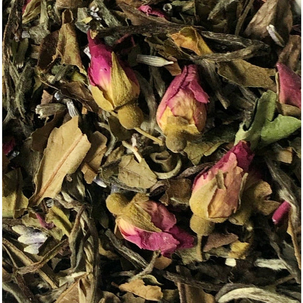 organic white zen tea loose leaf white tea